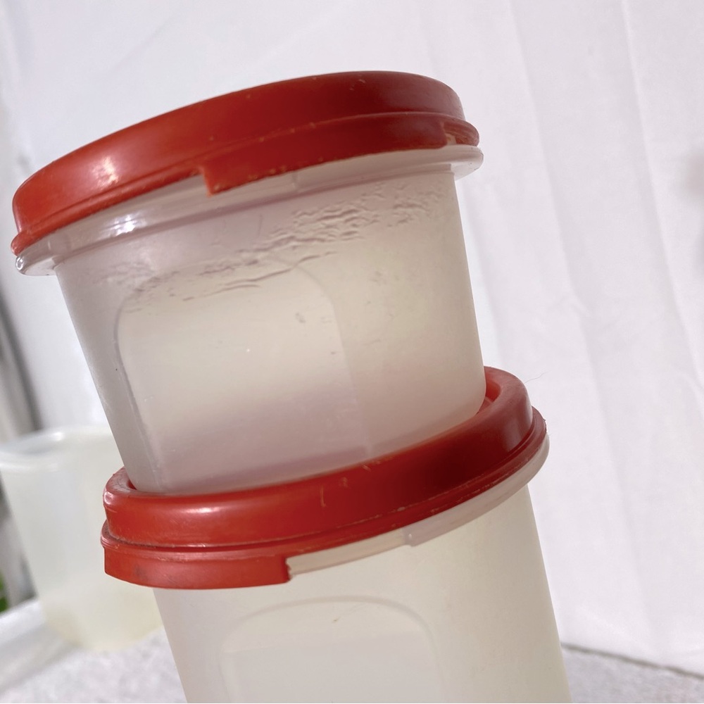 Tupperware Modular Mates Set with Red Lids 8pc - Picture 10 of 16